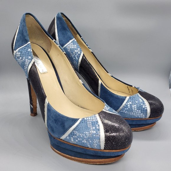 BCBG Max Azria Pamela Platform Pumps - Picture 1 of 14